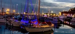 Ramsgate Harbour lights