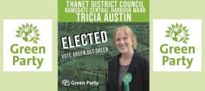 Tricia Austin elected to Thanet District Council and Ramsgate Town Council